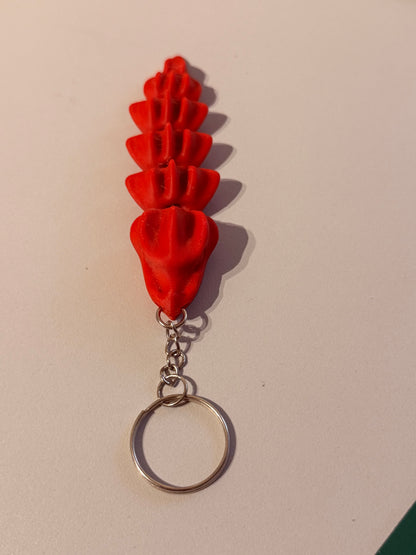 Porte-clés bébé dragon articulé imprimé en 3D, idée cadeau