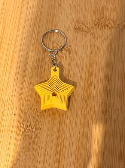 Porte-clés Étoile Anti-Stress